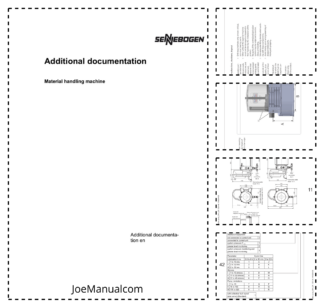 Sennebogen Additional Documentation All Material Handler Operators Manual 2014