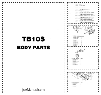 Takeuchi TB10S Excavator Parts Catalog