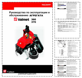 Valmet 360 370 Operators Manual RU