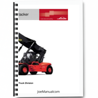 Linde Driver Training Reachstacker Printed Book