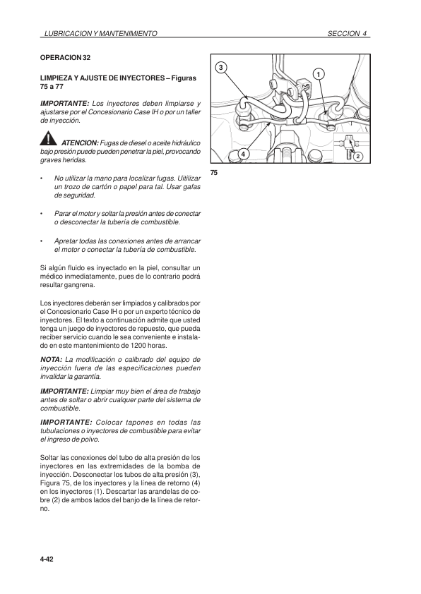 CASE 135 150 165 180 Maxxum Tractor Operators Manual ES - Image 9