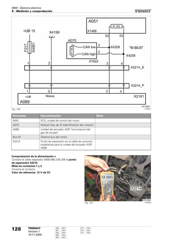 Fendt 200 Vario V F P Tractor Workshop Manual ES - Image 14