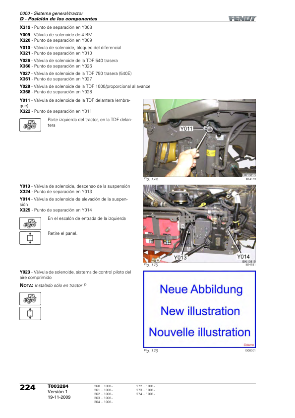 Fendt 200 Vario V F P Tractor Workshop Manual ES - Image 11