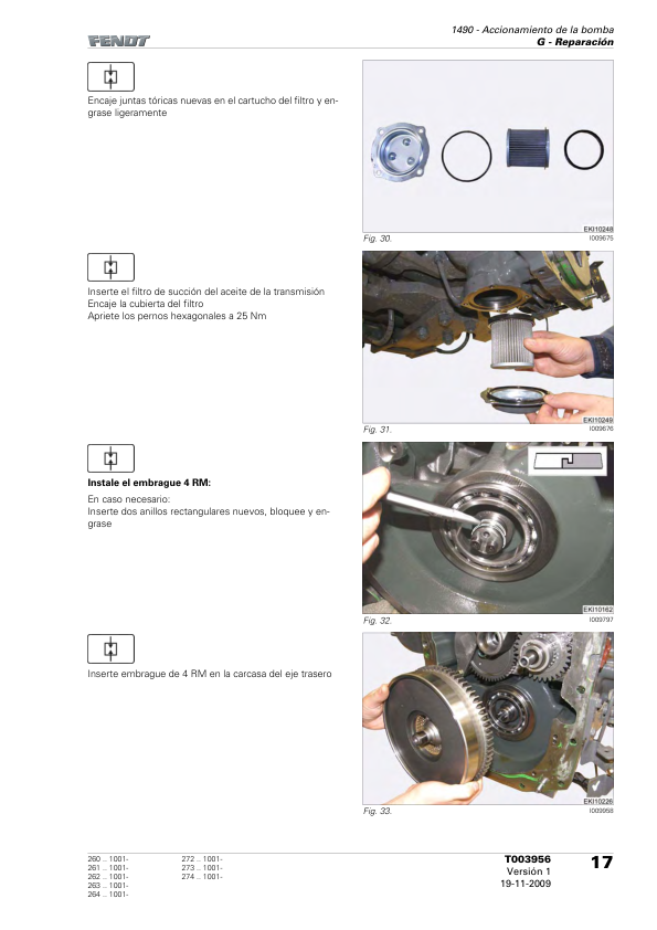 Fendt 200 Vario V F P Tractor Workshop Manual ES - Image 12