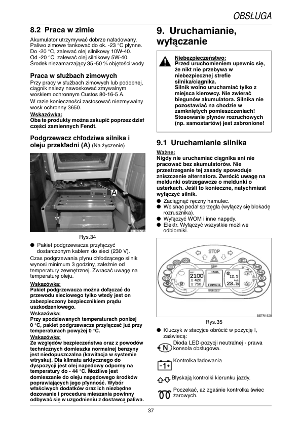 Fendt 207 208 209 210 211 Vario Tractor Operators Manual PL - Image 15