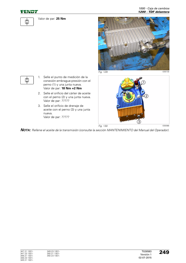 Fendt 300 Vario S4 Tractor Workshop Manual 2015 ES - Image 12