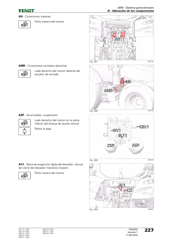 Fendt 300 Vario S4 Tractor Workshop Manual 2015 ES - Image 9