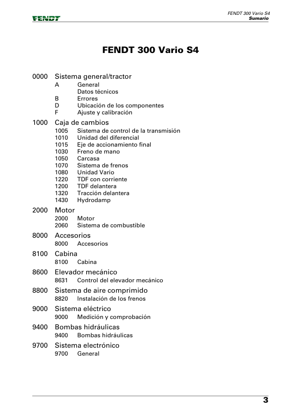 Fendt 300 Vario S4 Tractor Workshop Manual 2015 ES - Image 8
