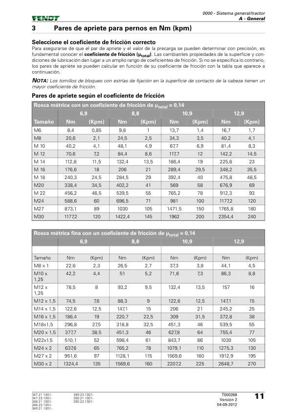 Fendt 300 Vario S4 Tractor Workshop Manual 2015 ES - Image 7