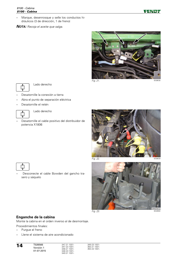 Fendt 300 Vario S4 Tractor Workshop Manual 2015 ES - Image 15