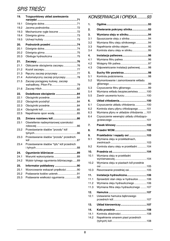 Fendt 309 310 311 312 Vario Tractor Operators Manual PL - Image 9