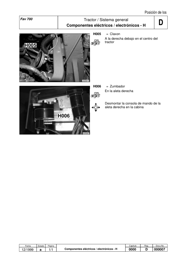 Fendt 700 Favorit COM I Tractor Workshop Manual ES - Image 9