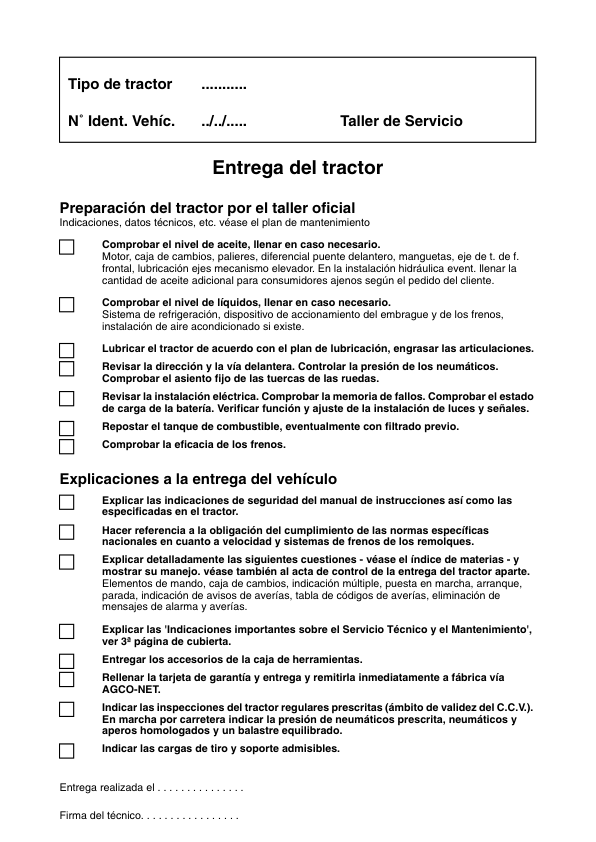 Fendt 712 714 716 718 Vario Tractor Operators Manual ES - Image 6