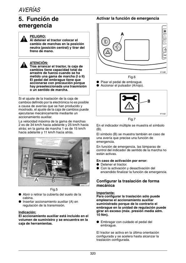 Fendt 712 714 716 718 Vario Tractor Operators Manual ES - Image 18