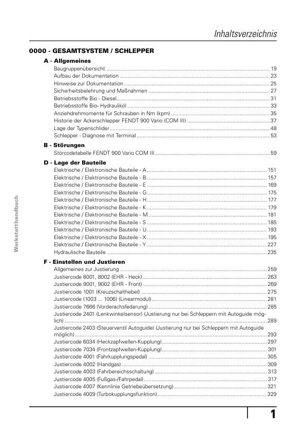 Fendt 900 Vario COM III Tractor Workshop Manual 2009 - Image 9