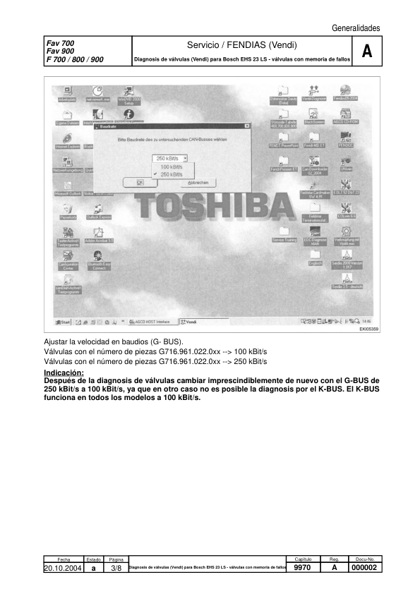 Fendt Favorit 400 700 800 900 COM I Tractor Workshop Manual ES - Image 17