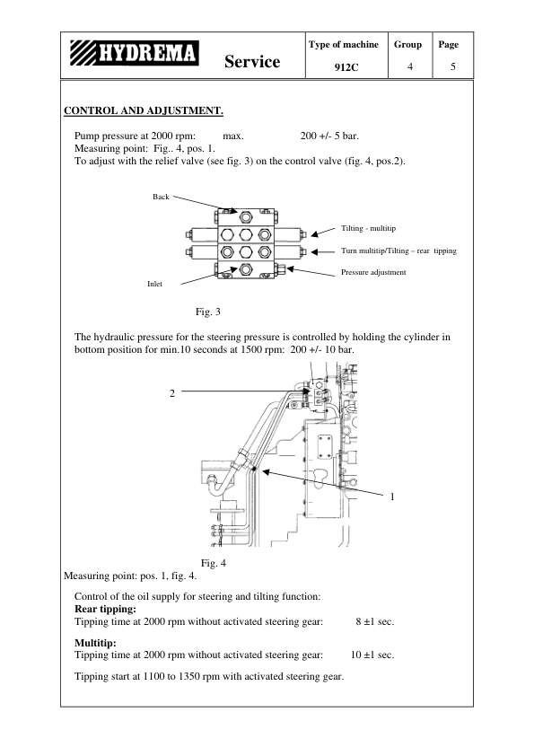 HYDREMA 912C Dump Truck Repair Manual - Image 16