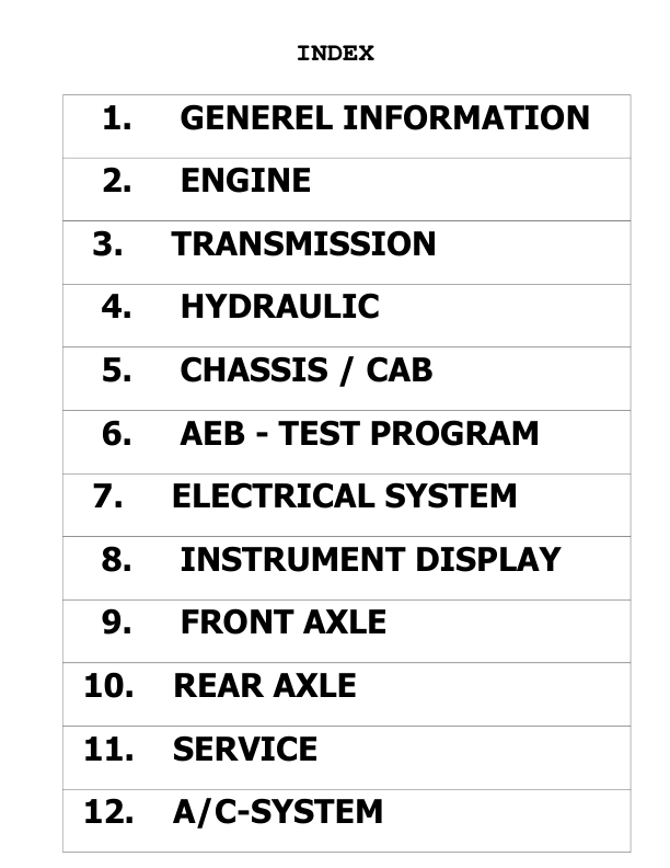 HYDREMA 912C Dump Truck Repair Manual - Image 3