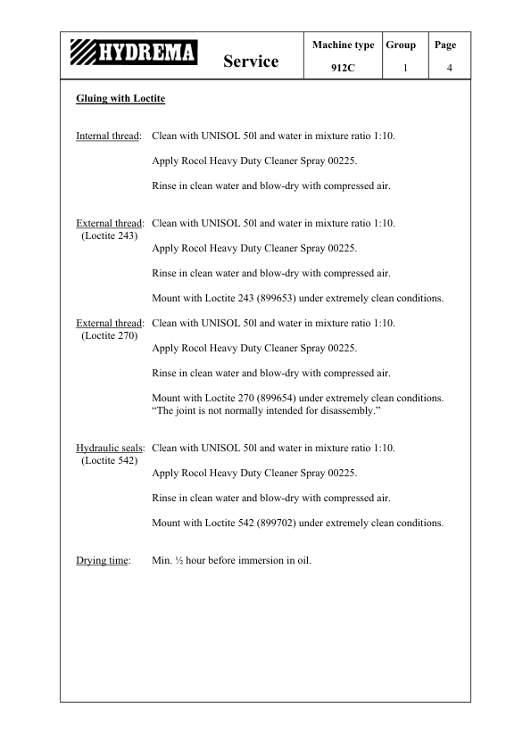 HYDREMA 912C Dump Truck Repair Manual - Image 7