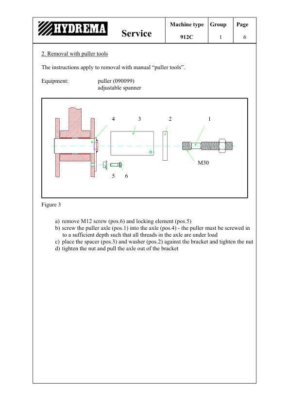 HYDREMA 912C Dump Truck Repair Manual - Image 9