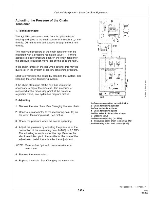 John Deere 758 758HD Processing Head Operators Manual OMF063849 - Image 13