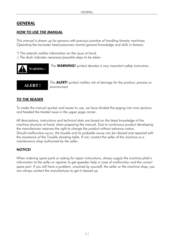 KESLA 20 RH Processing Head Operation and Maintenance Manual - Image 5