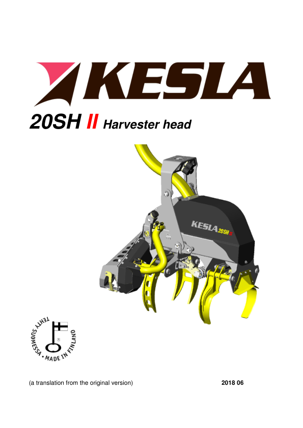 KESLA 20SH II Processing Head Parts Catalog - Image 2