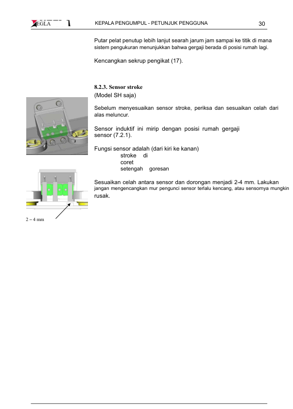 KESLA 25 RH 25 RHS Processing Head Operators Manual MAL - Image 6
