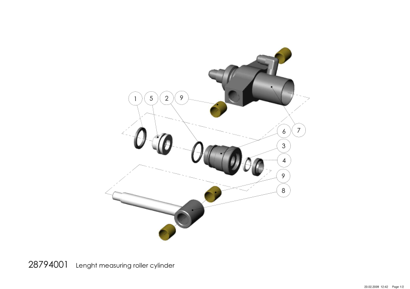 KESLA 25 RH RHS Processing Head Parts Catalog - Image 5