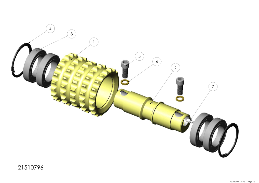 KESLA 25 RH RHS Processing Head Parts Catalog - Image 3