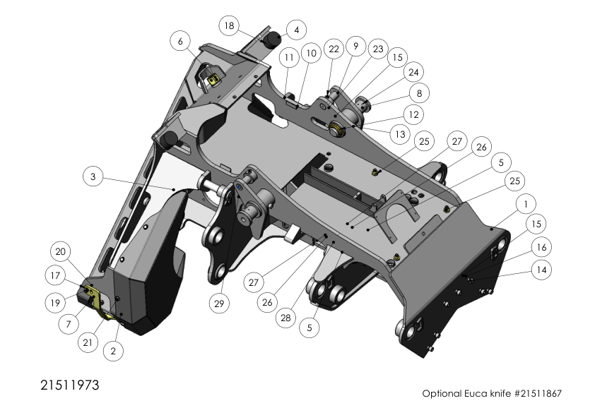 KESLA 28 30 RH RHS Processing Head Parts Catalog - Image 3