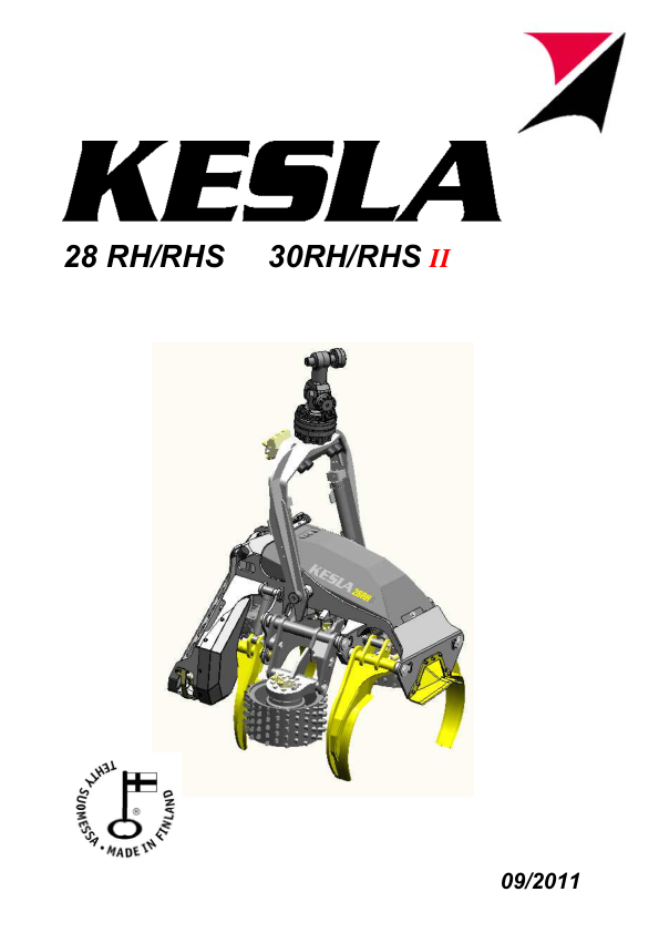 KESLA 28 30 RH RHS Processing Head Parts Catalog - Image 2
