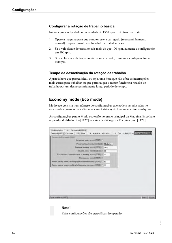 Komatsu 835 845 855.1 865 895 Forwarder Advance Operators Manual v1.24 PT - Image 18