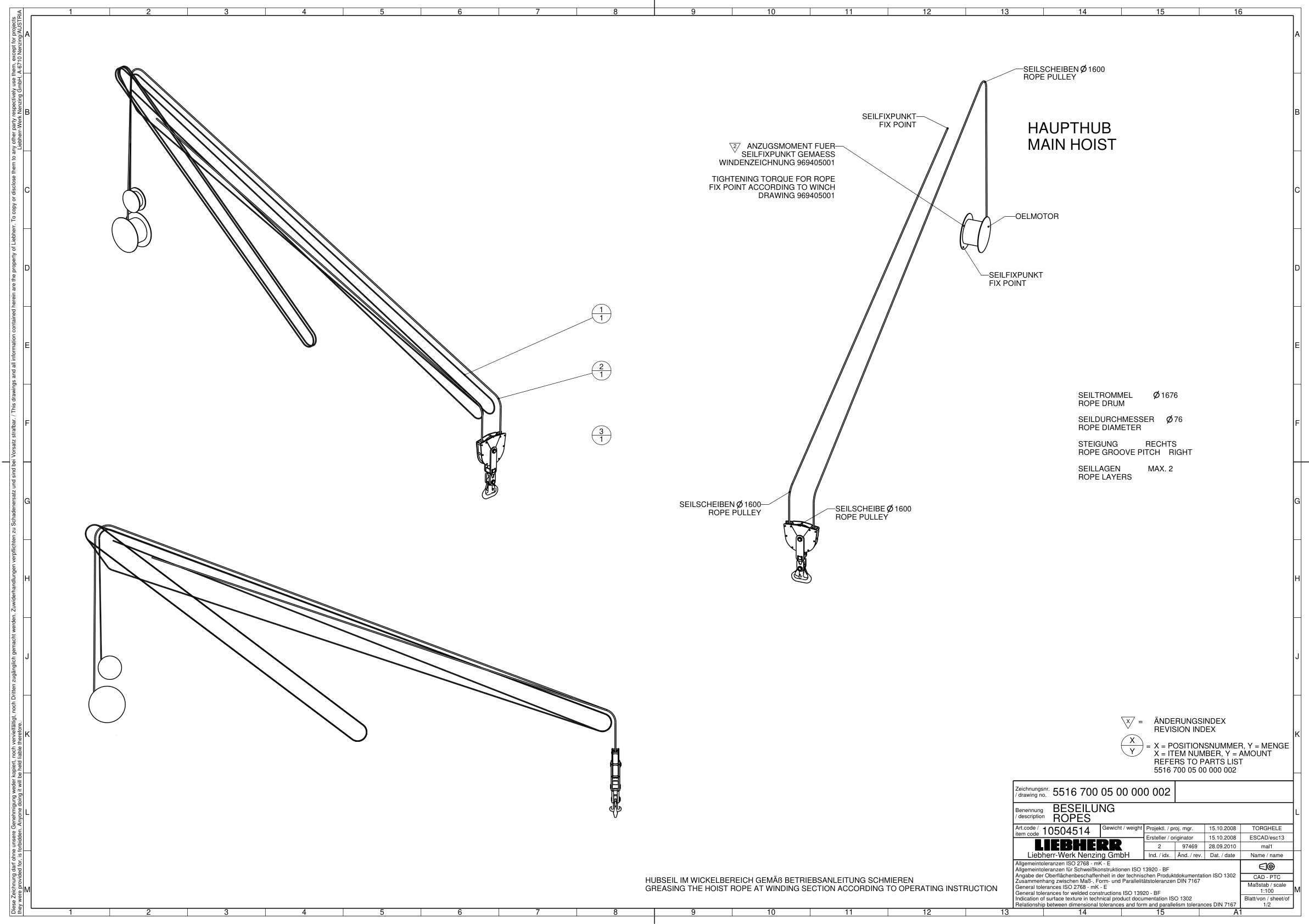 Liebherr CBB 350(200) 18(31) Litronic Crane Service Training Manual SN 162894 - Image 8