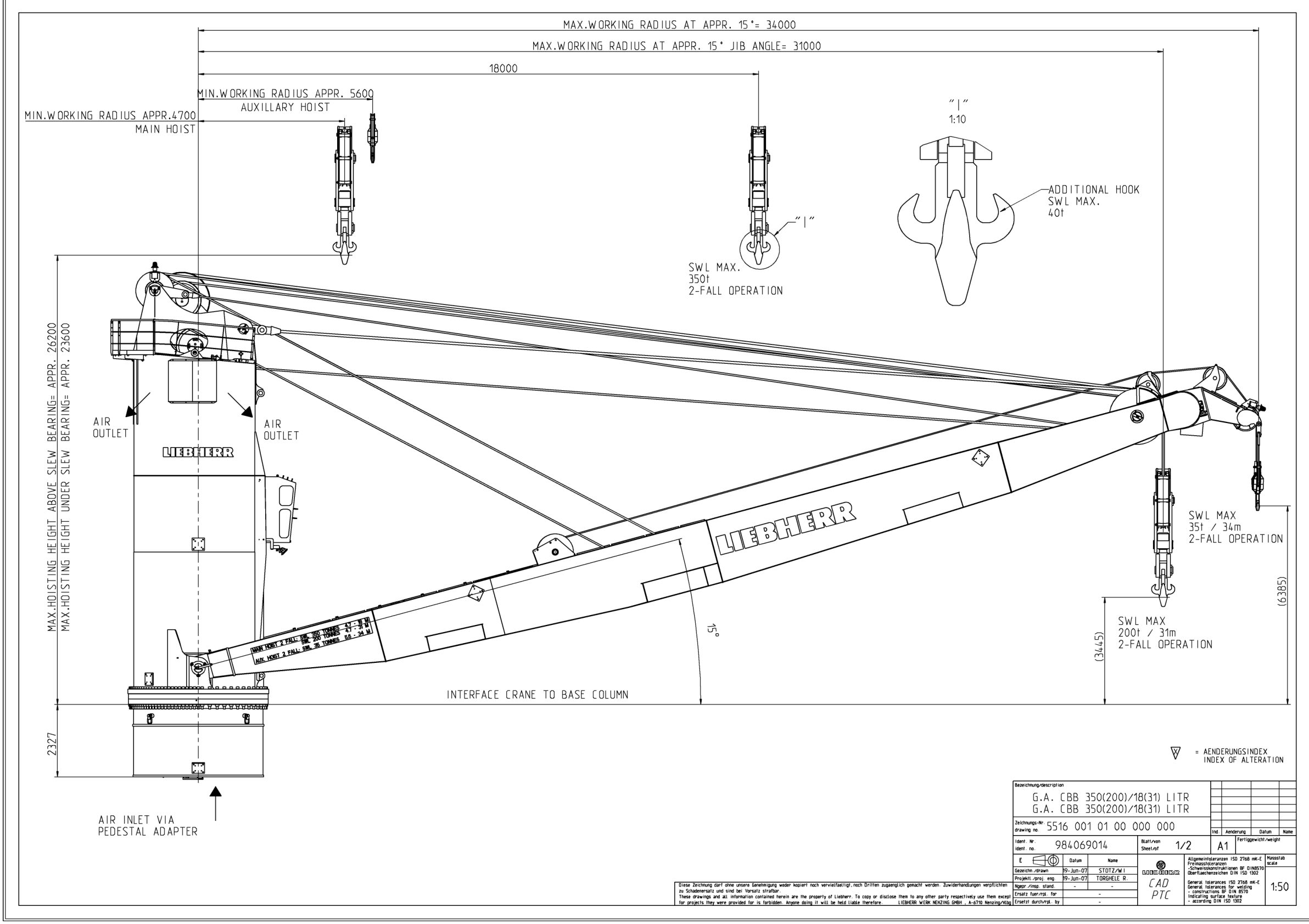 Liebherr CBB 350(200) 18(31) Litronic Crane Service Training Manual SN 162894 - Image 6