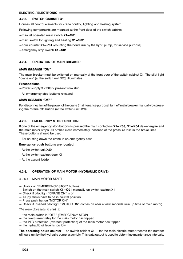 Liebherr CBW 20(30) 26 ST Crane Service Manual Vol 2 - Image 3