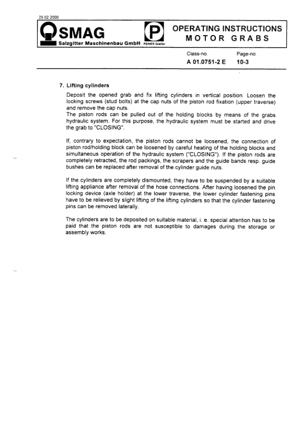 Liebherr CBW 20(30) 26 ST Crane Service Manual Vol 2 - Image 11
