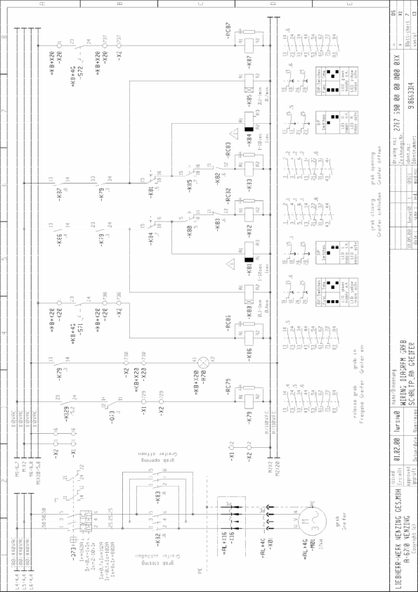 Liebherr CBW 20(30) 26 ST Crane Service Manual Vol 2 - Image 10