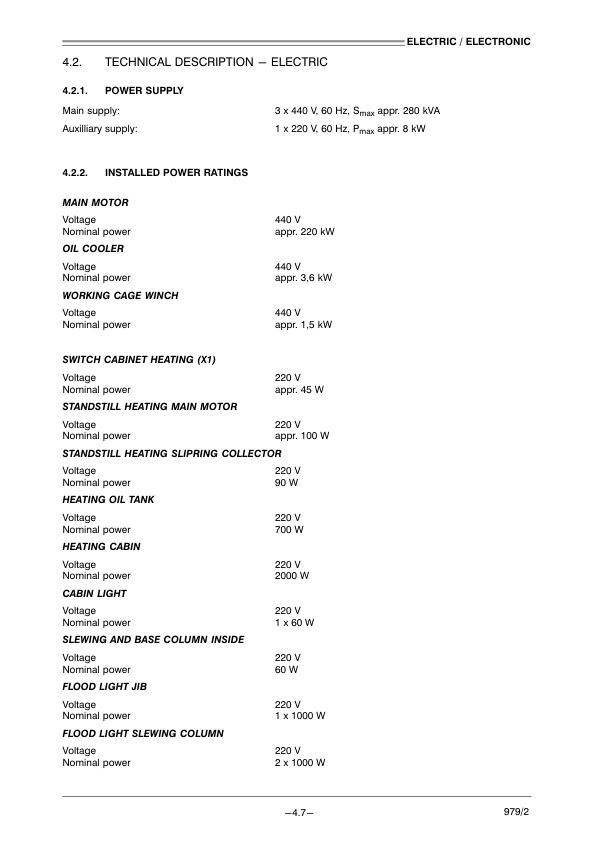 Liebherr CBW 40 29.5 ST Crane Service Training Manual Vol 2 - Image 11