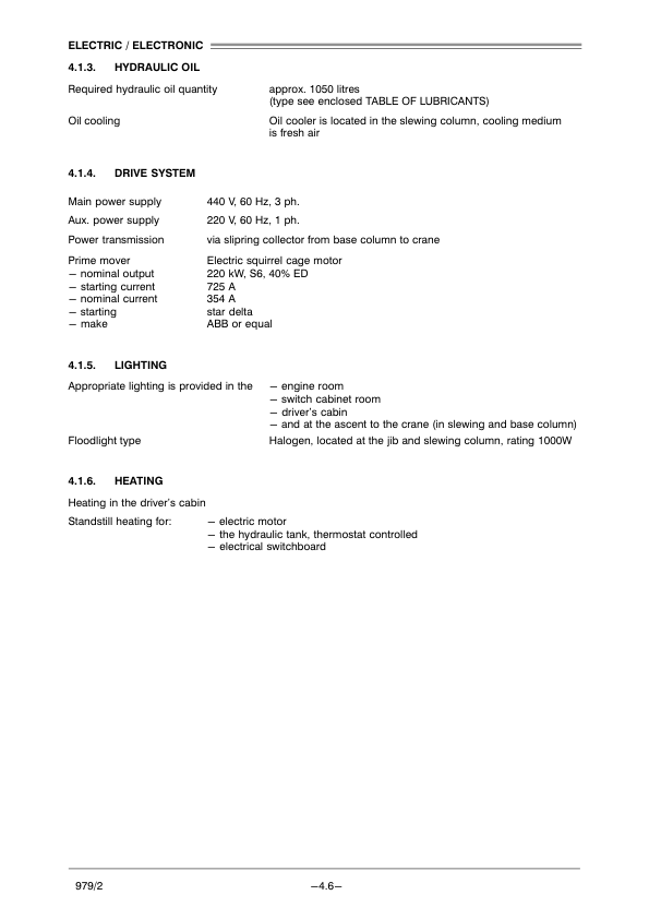 Liebherr CBW 40 29.5 ST Crane Service Training Manual Vol 2 - Image 10