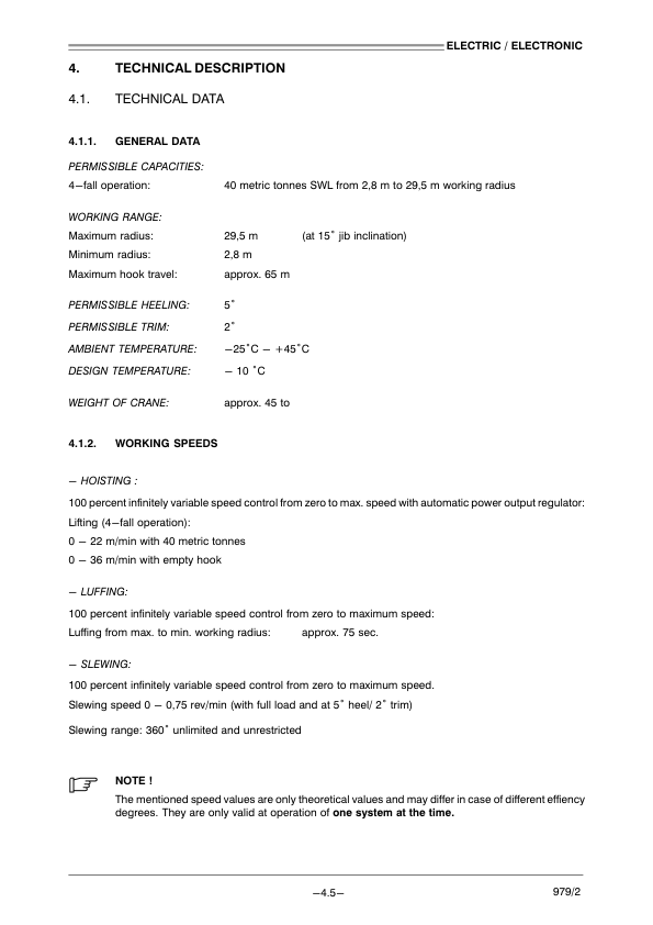 Liebherr CBW 40 29.5 ST Crane Service Training Manual Vol 2 - Image 9