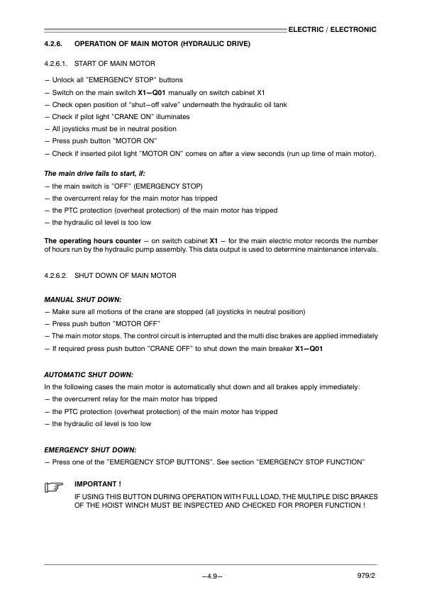 Liebherr CBW 40 29.5 ST Crane Service Training Manual Vol 2 - Image 4