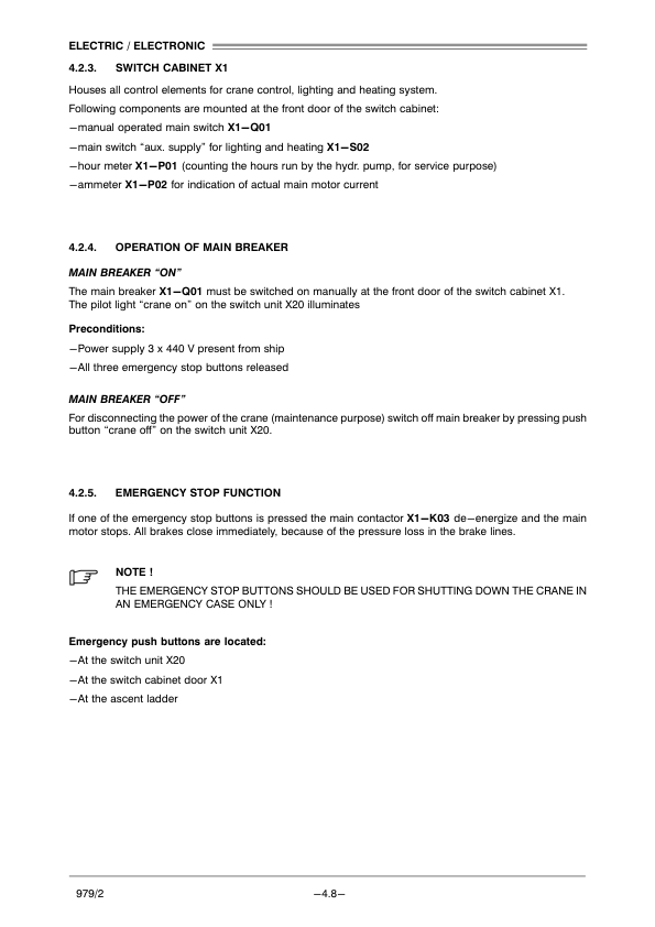 Liebherr CBW 40 29.5 ST Crane Service Training Manual Vol 2 - Image 3