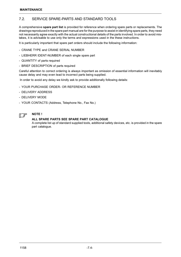 Liebherr CBW 45(40) 24 3(27) Crane Operation Manual SN 162392 - Image 12
