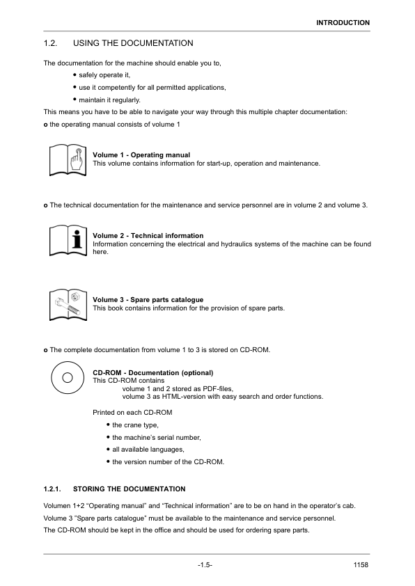 Liebherr CBW 45(40) 24 3(27) Crane Operation Manual SN 162392 - Image 10