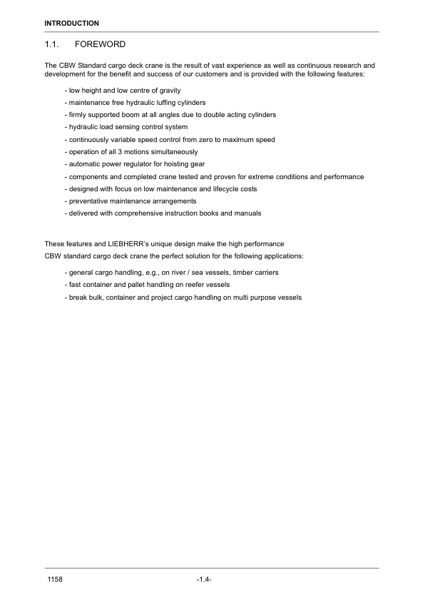 Liebherr CBW 45(40) 24 3(27) Crane Operation Manual SN 162392 - Image 9