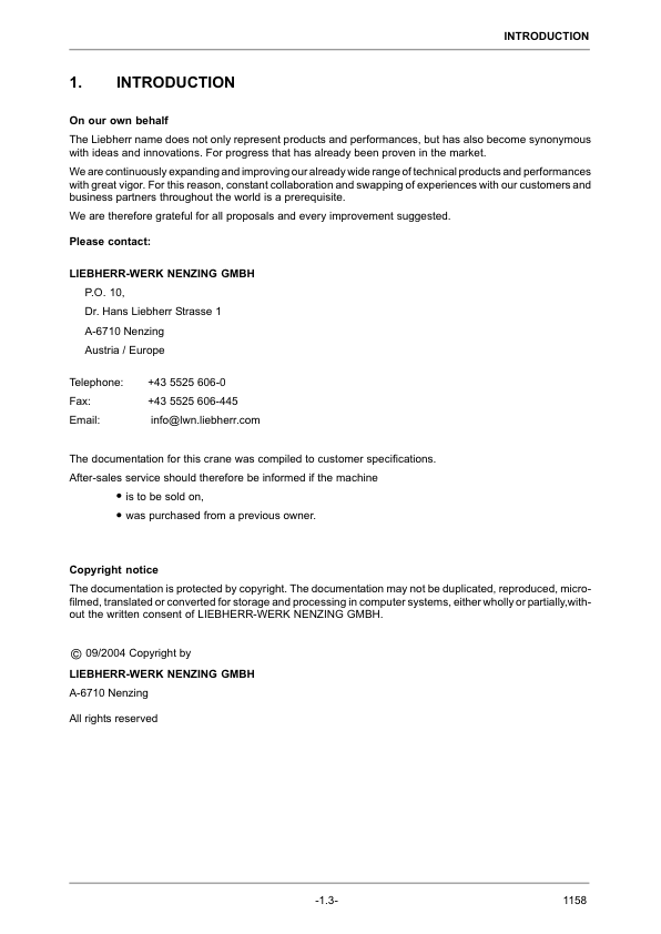 Liebherr CBW 45(40) 24 3(27) Crane Operation Manual SN 162392 - Image 8
