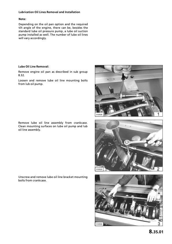 Liebherr D904 D906 D914 D916 D924 D926 Engine Workshop Manual - Image 12
