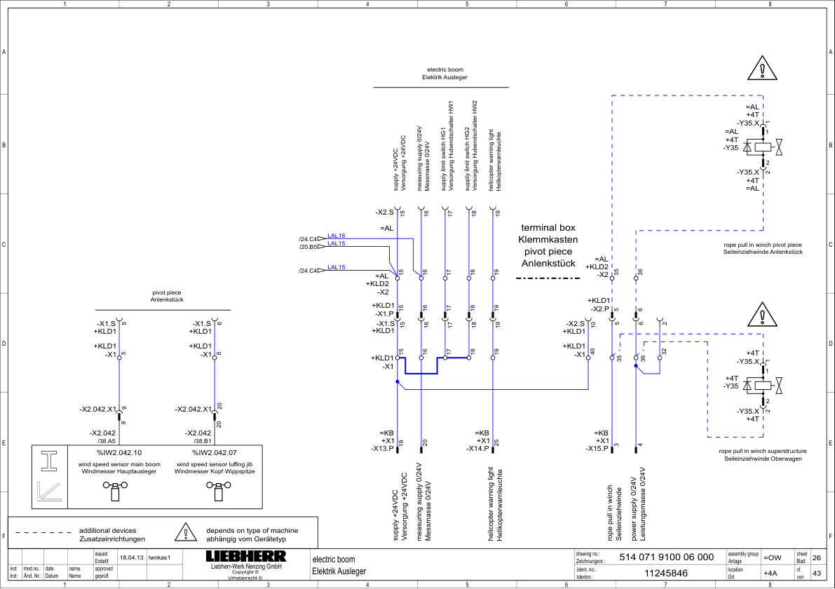 Liebherr HS 8100 HD Crane Service Training Manual SN 184886 - Image 16