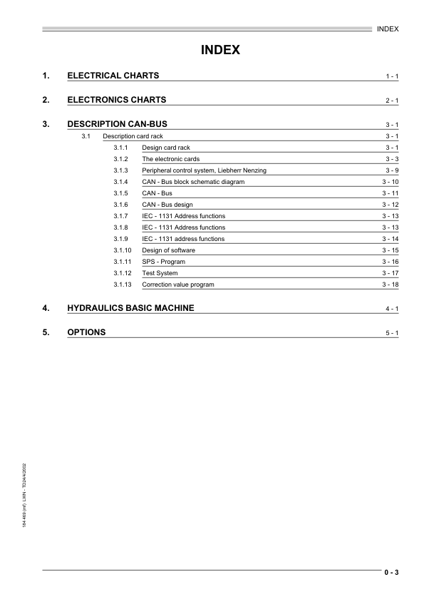 Liebherr HS 855HD Litronic Crane Service Training Manual SN 184469 - Image 6